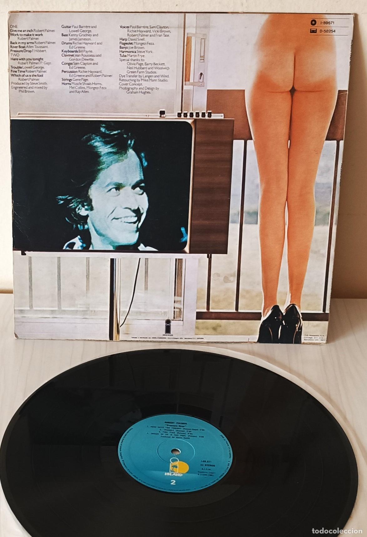 Discos de vinilo: ROBERT PALMER - PRESSURE DROP ISLAND - 1981 - Foto 2