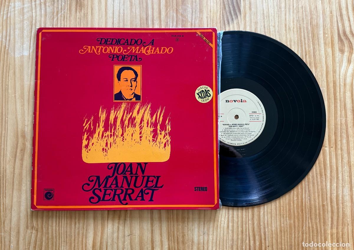 Discos de vinilo: Joan Manuel Serrat &ndash; Dedicado A Antonio Machado, Poeta. Spain 1969