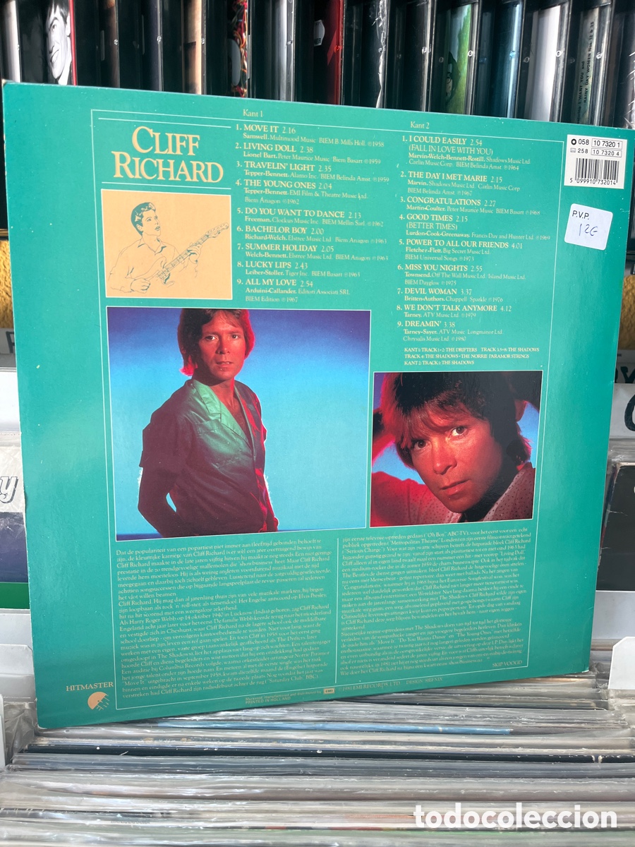 Discos de vinilo: cliff richard grootste hits - Foto 2