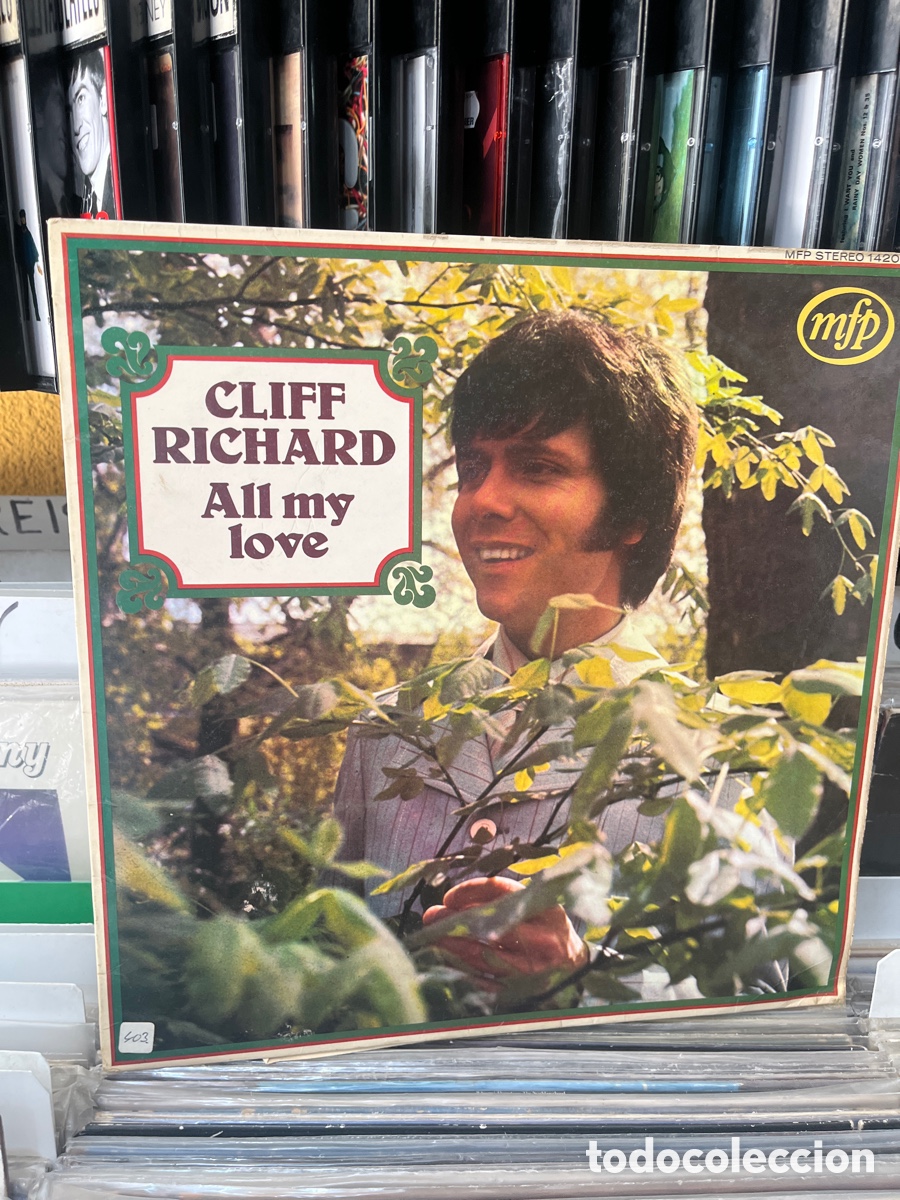 Discos de vinilo: cliff richard all my love