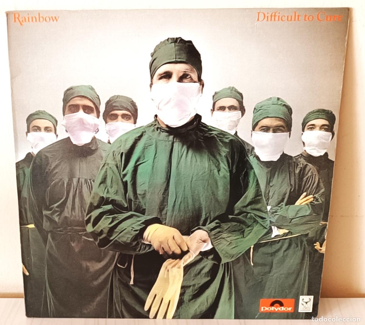 Discos de vinilo: RAINBOW - DIFFICULT TO CURE POLYDOR - 1981