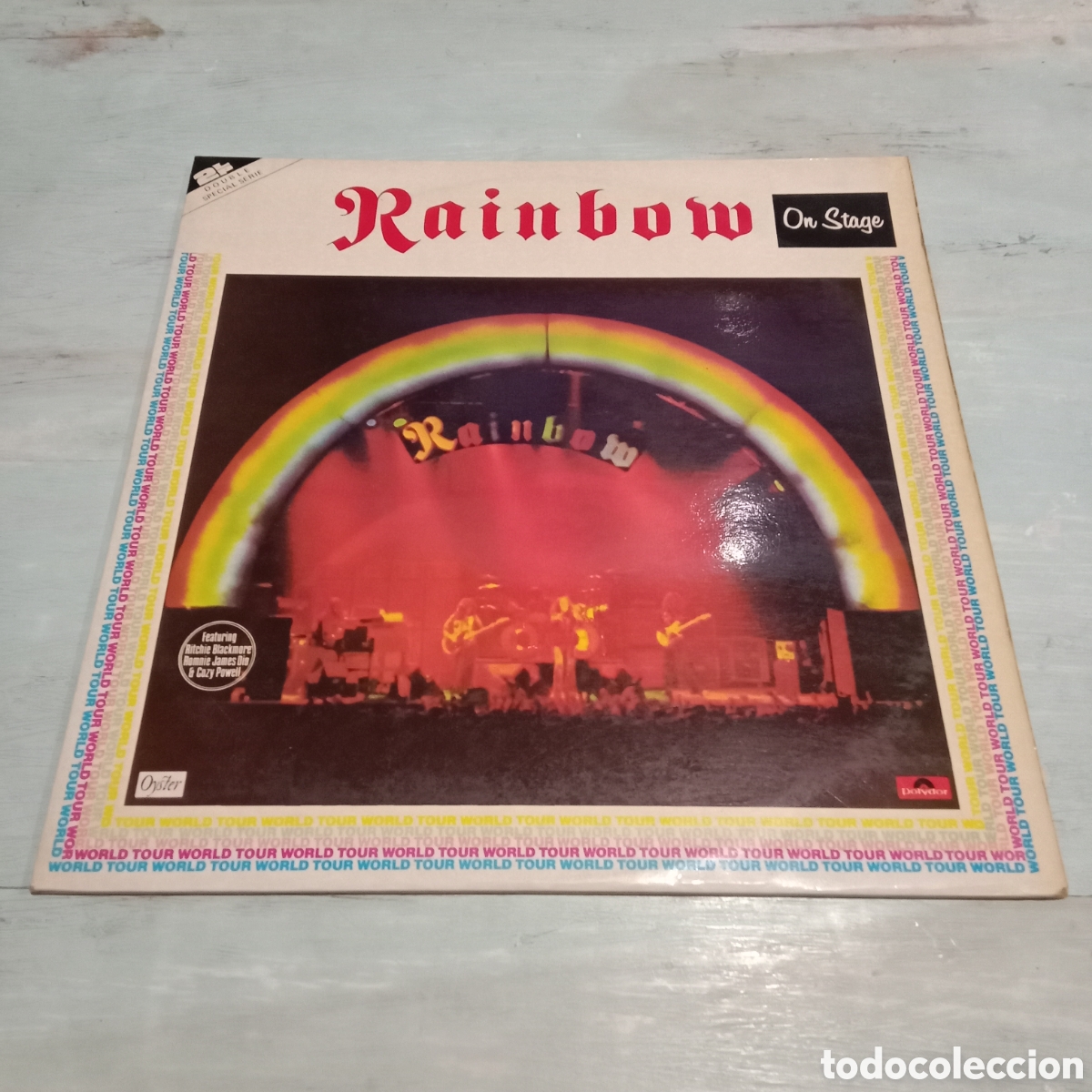 Discos de vinilo: RAINBOW - ON STAGE - LP DOBLE GATEFOLD