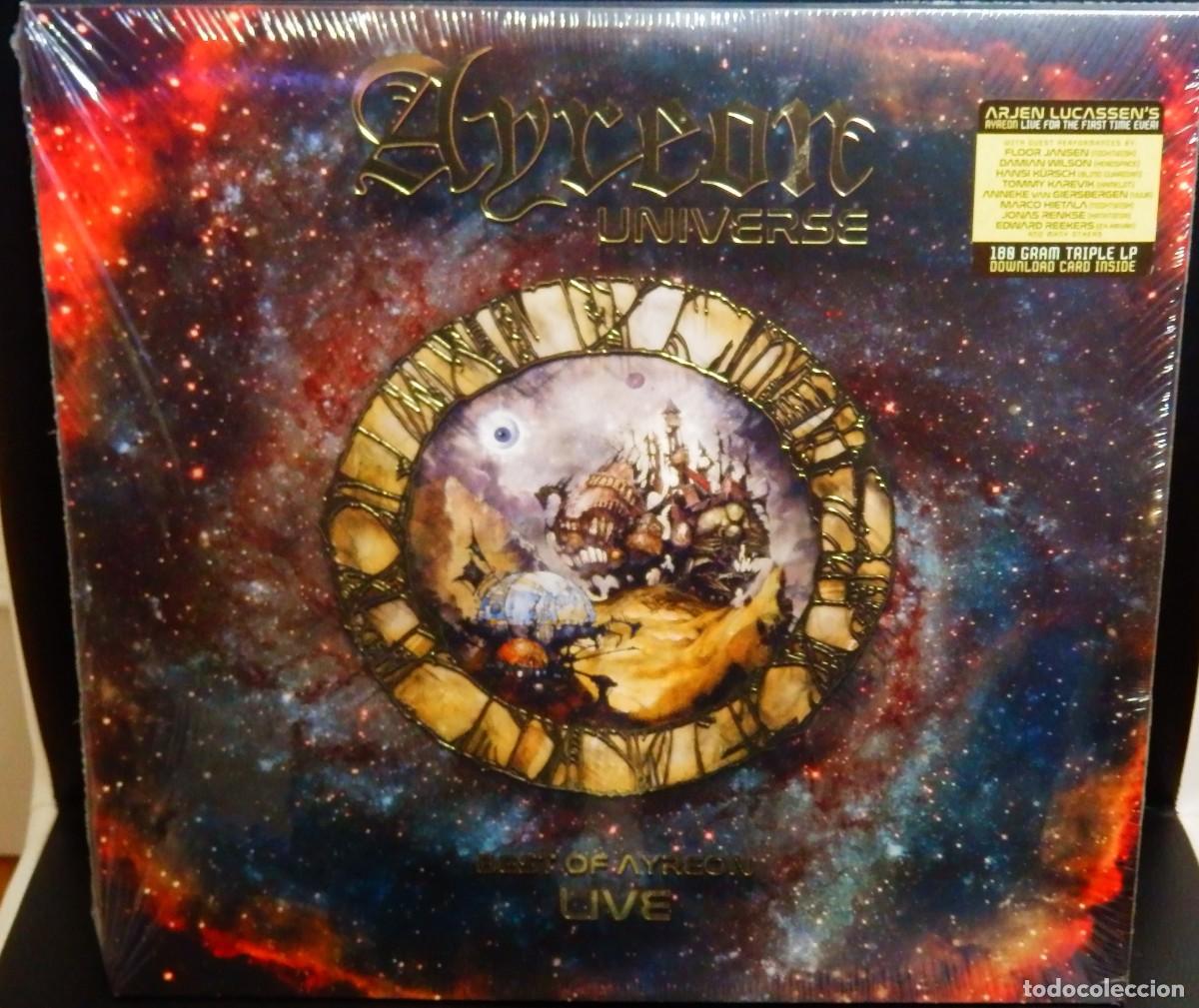 Discos de vinilo: Ayreon Universe * 3 LP Vinilo 180g * Best Of Ayreon Live * Carpeta trifold * Rare * Precintado