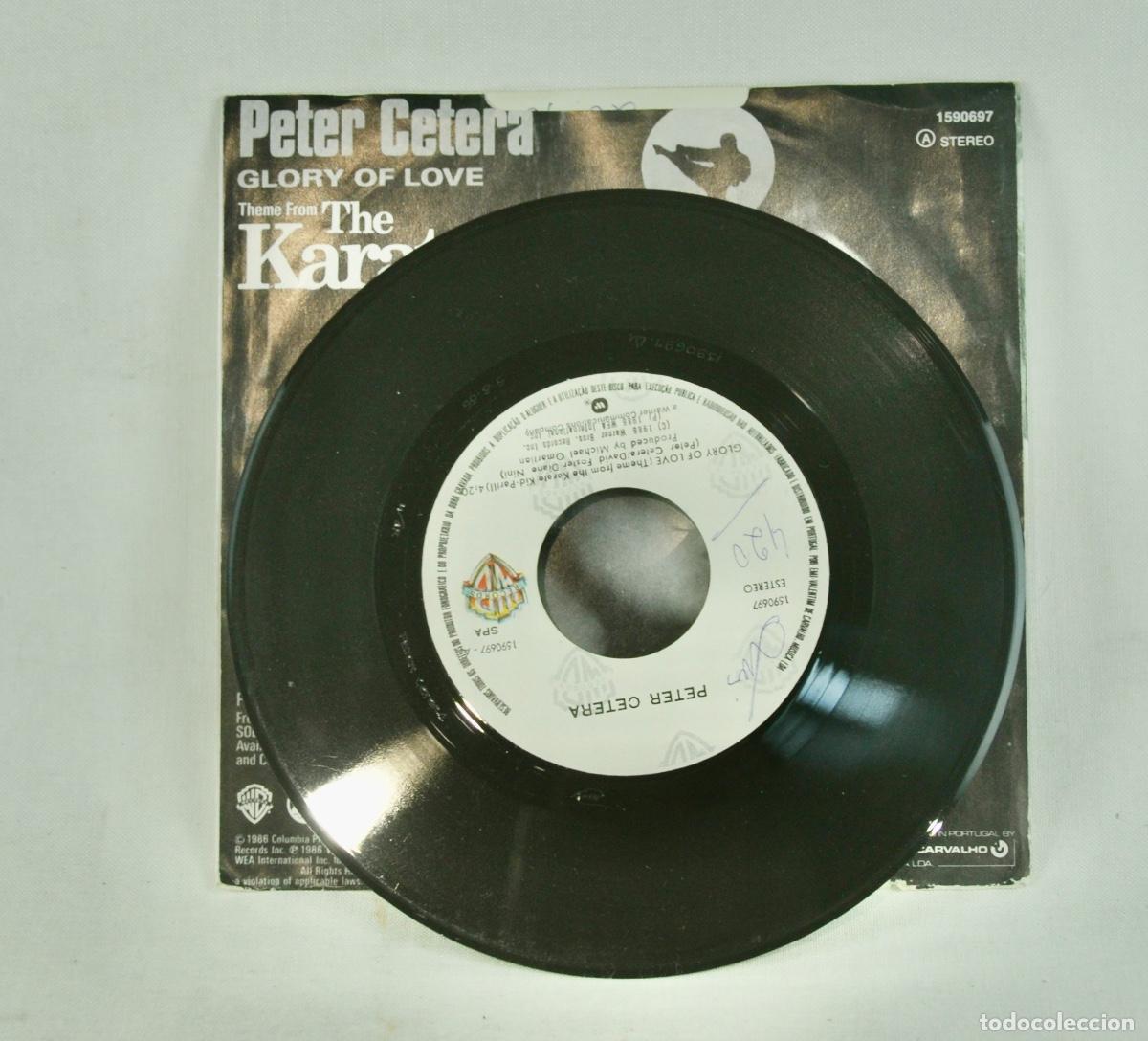 Discos de vinilo: Peter Cetera - Glory of love - Foto 3