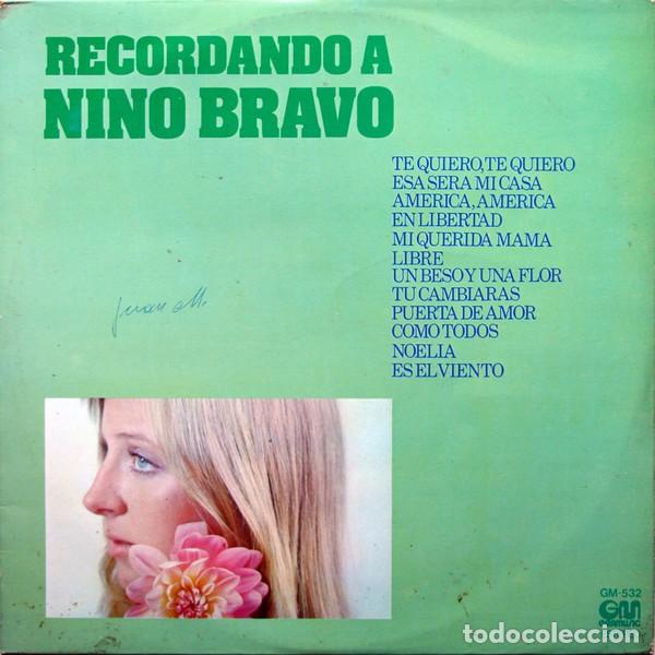 Discos de vinilo: Toni Artis - Recordando A Nino Bravo (LP)
