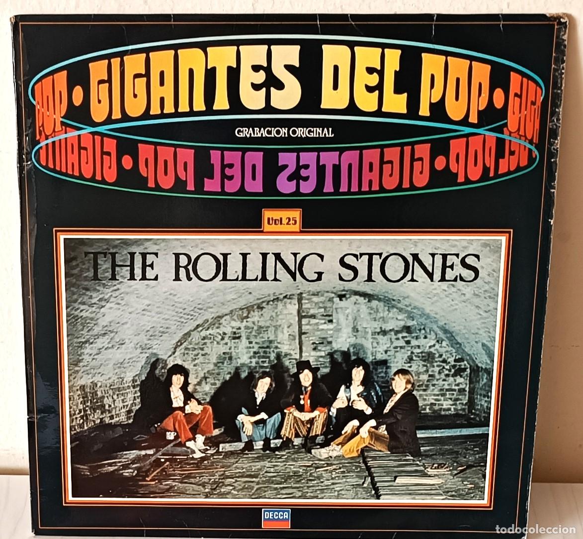 Discos de vinilo: THE ROLLING STONES - GIGANTES DEL ROCK VOL. 25 DECCA - 1981