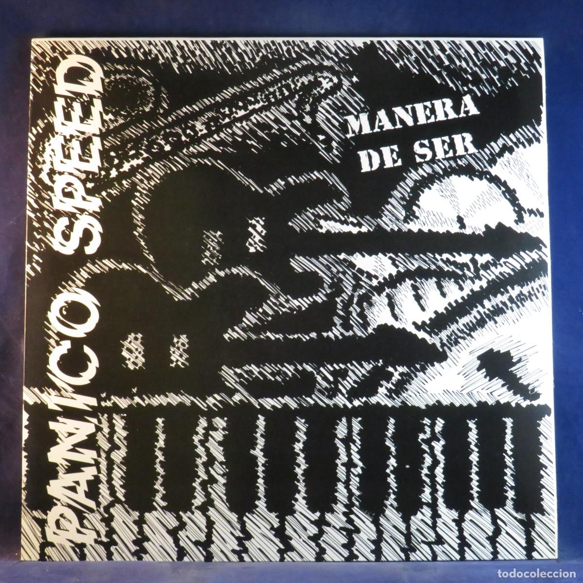 Discos de vinilo: PANICO SPEED &ndash; MANERA DE SER - LP - Foto 1
