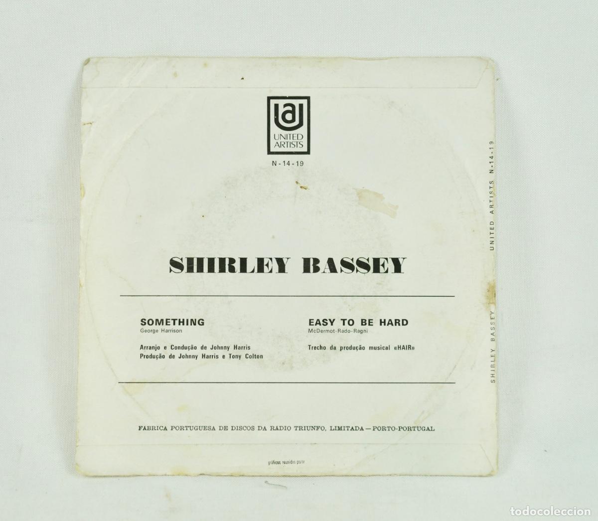 Discos de vinilo: Shirley Bassey - Something easy to be hard - Foto 2