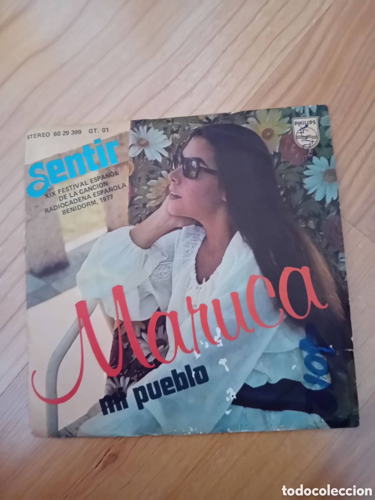 Discos de vinilo: MARUCA. SENTIR. MI PUEBLO - Foto 1