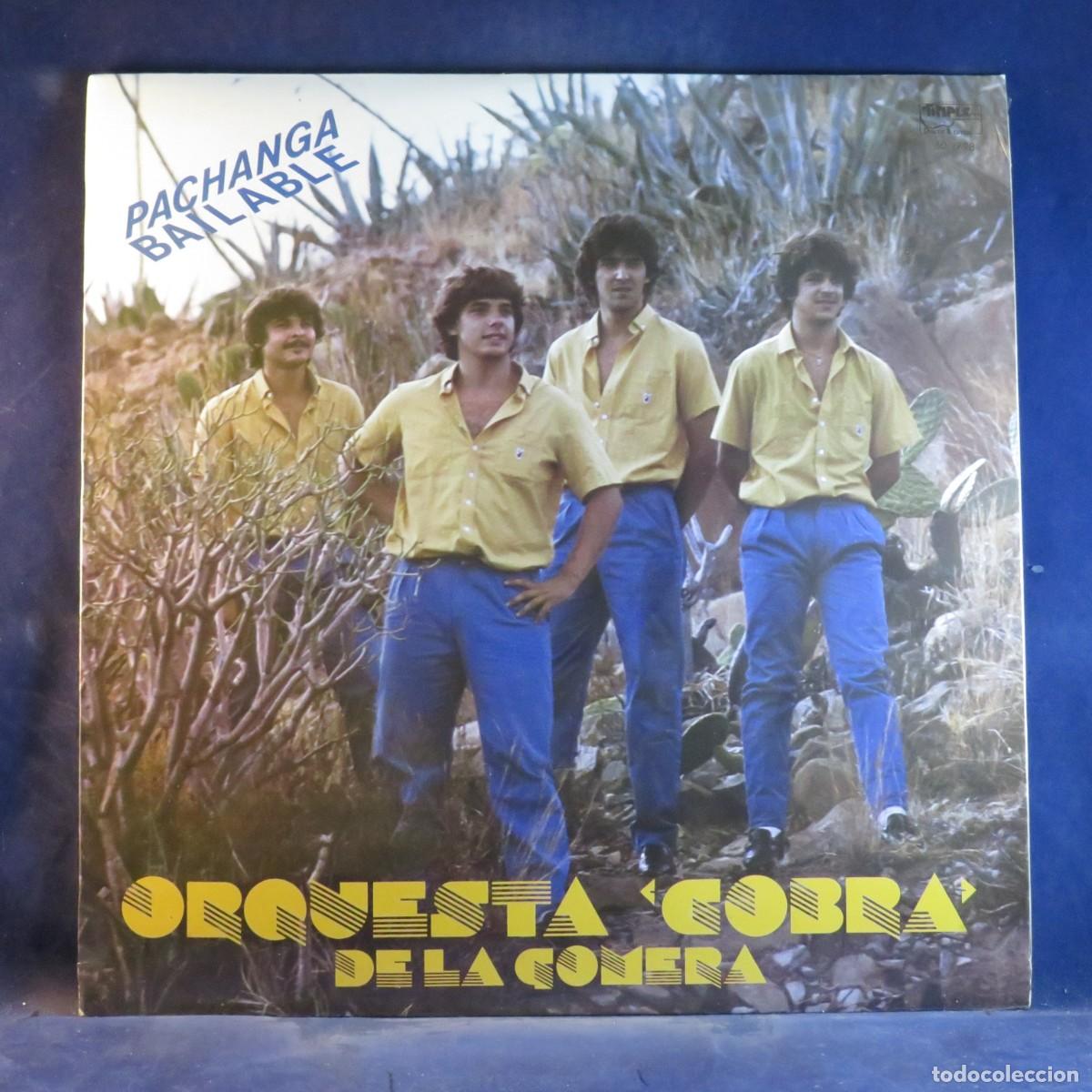 Discos de vinilo: ORQUESTA COBRA DE LA GOMERA &ndash; PACHANGA BAILABLE - LP