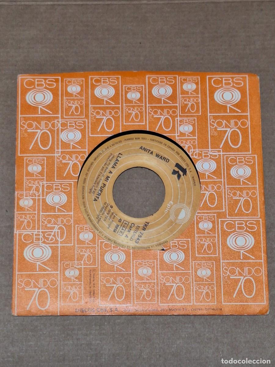 Discos de vinilo: Anita Ward &lrm;&ndash; Llama A Mi Puerta 7 single T.K. Records &lrm;&ndash; TKR 7543