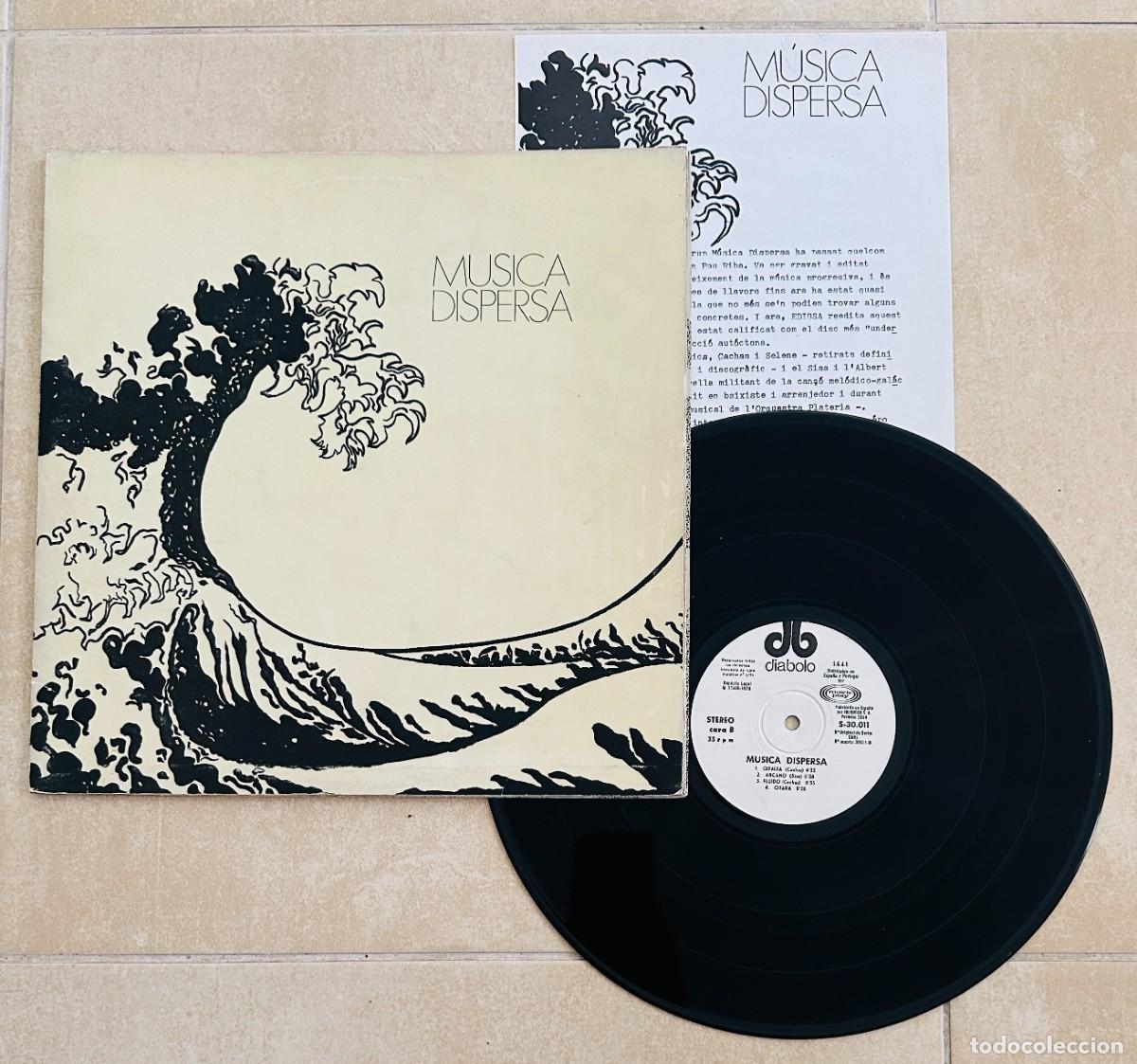 Discos de vinilo: MUSICA DISPERSA VINILO LP ORIGINAL DIABOLO 1970 INSERT
