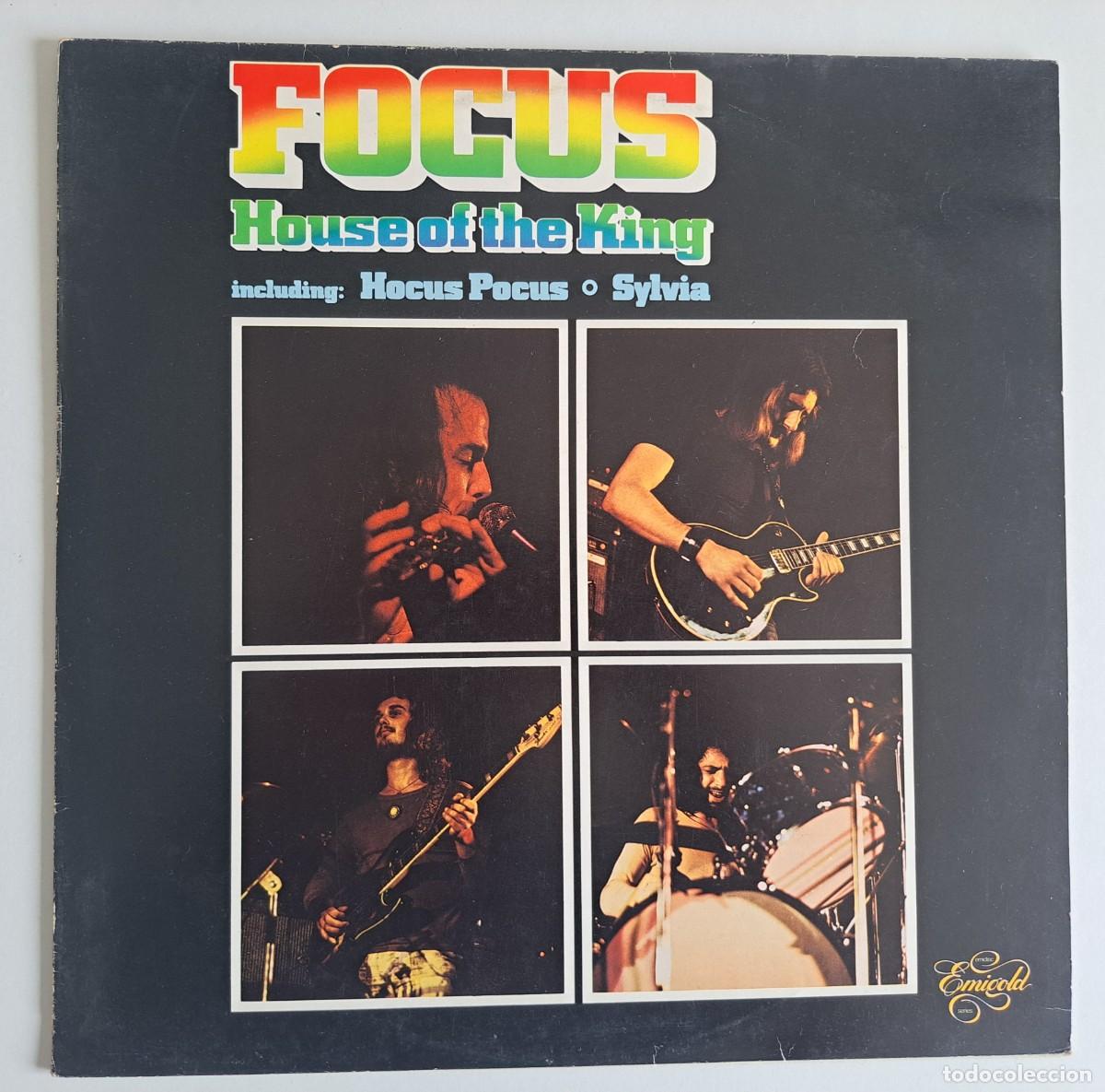 Discos de vinilo: FOCUS - HOUSE OF THE KING - EMIDISC &ndash; DAG 102 - HOLLAND