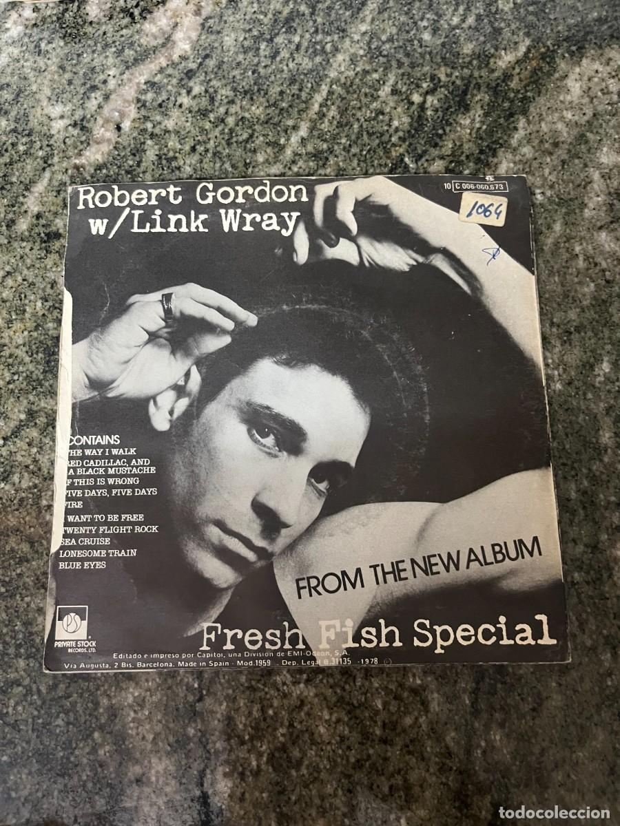 Discos de vinilo: Robert Gordon And Link Wray Fire - Foto 2