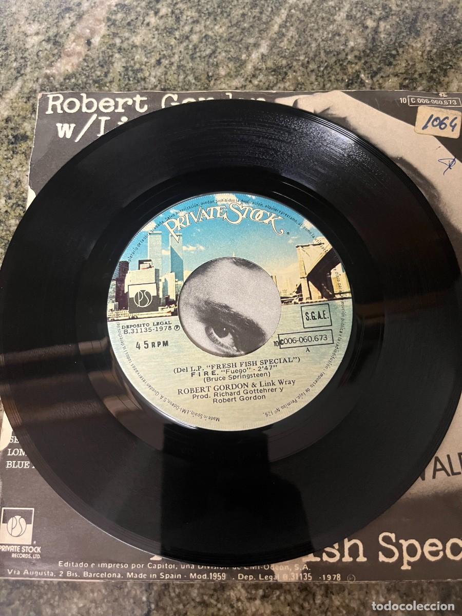 Discos de vinilo: Robert Gordon And Link Wray Fire - Foto 3