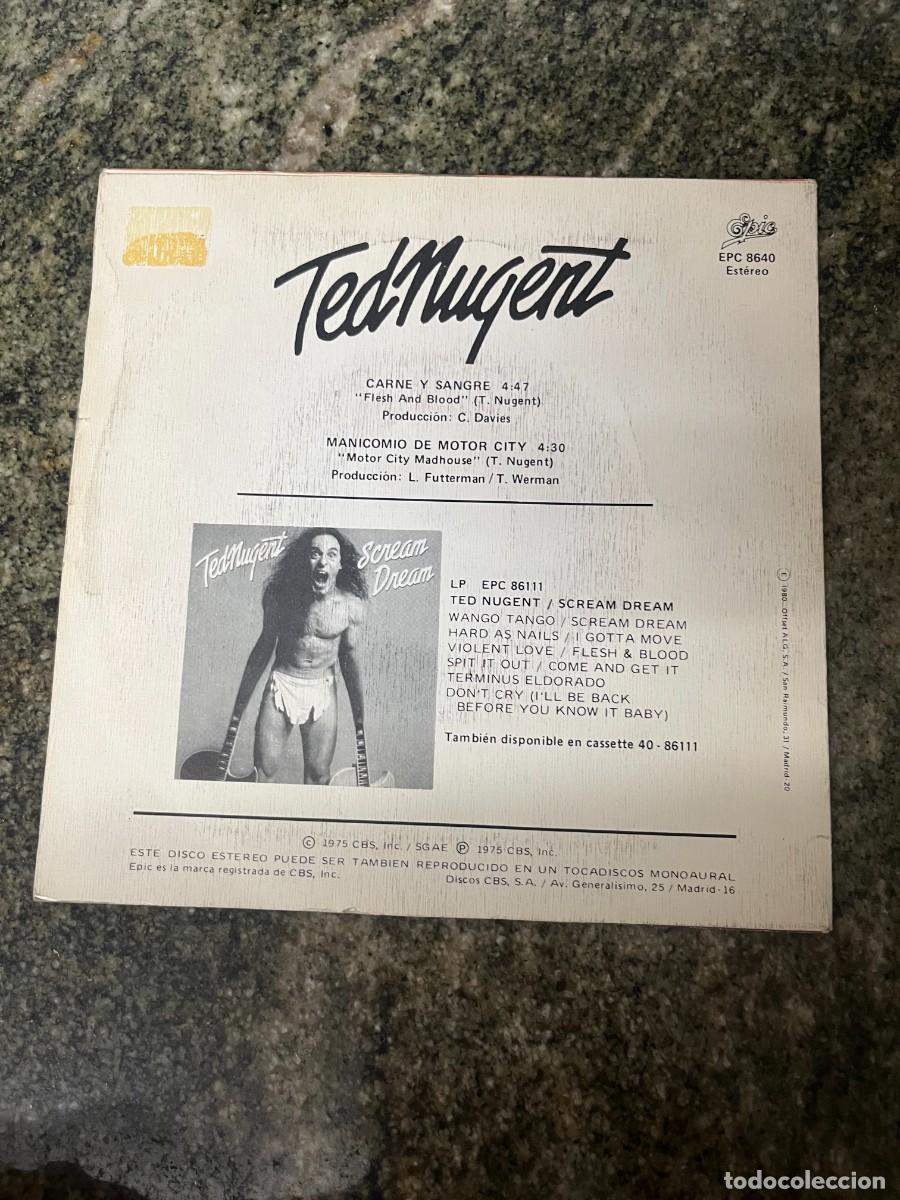 Discos de vinilo: Ted Nugent Carne Y Sangre - Foto 2