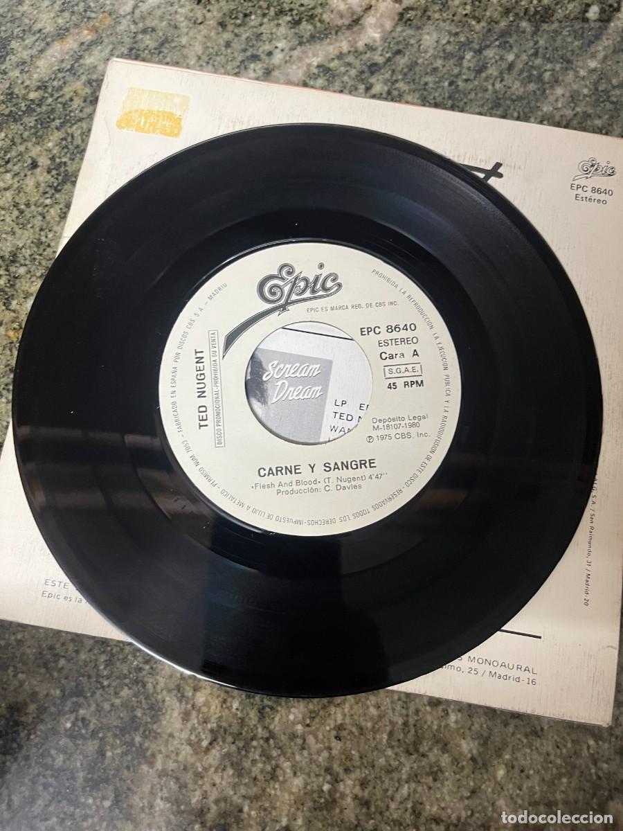 Discos de vinilo: Ted Nugent Carne Y Sangre - Foto 3