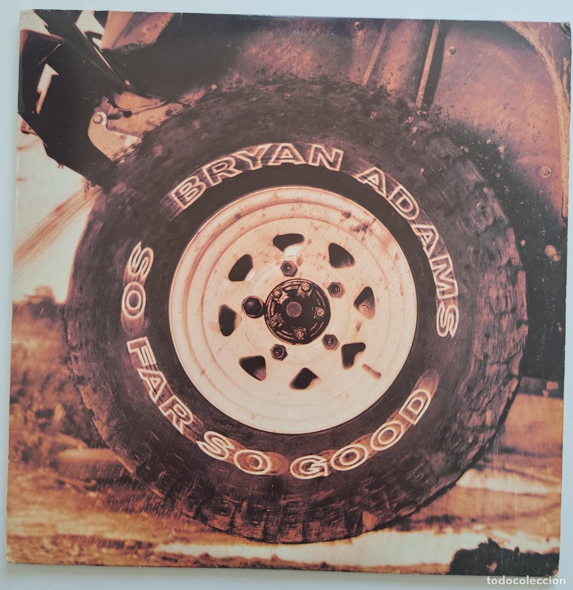 Discos de vinilo: BRYAN ADAMS - SO FAR SO GOOD (DOBLE LP) - A&M 540 157 1 - SPAIN 1993