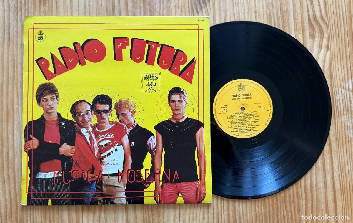 Disques de vinyle: Radio Futura &ndash; M&uacute;sica Moderna. Spain 1983