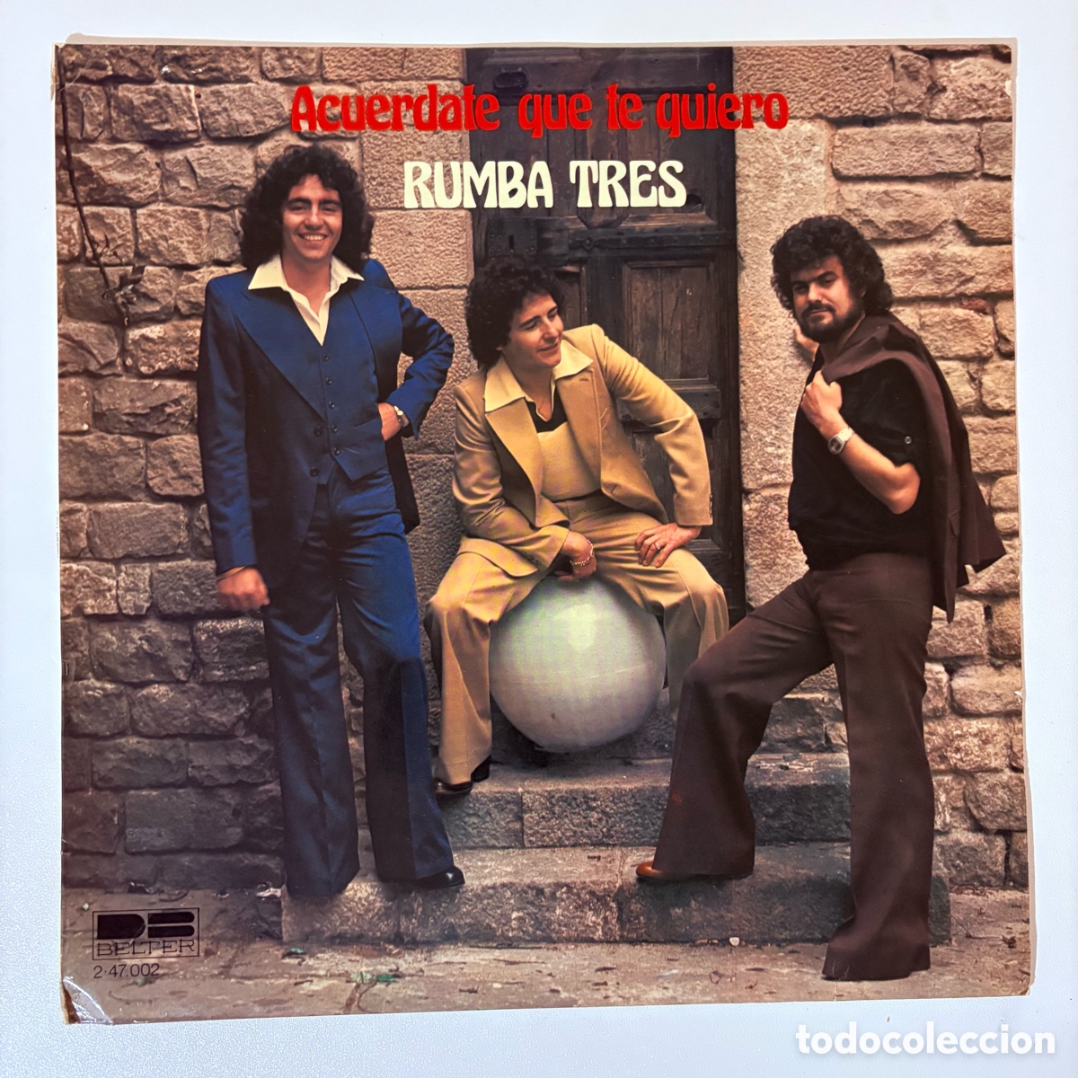 Discos de vinilo: LP Rumba Tres &lrm;&ndash; Acu&eacute;rdate Que Te Quiero de 1978