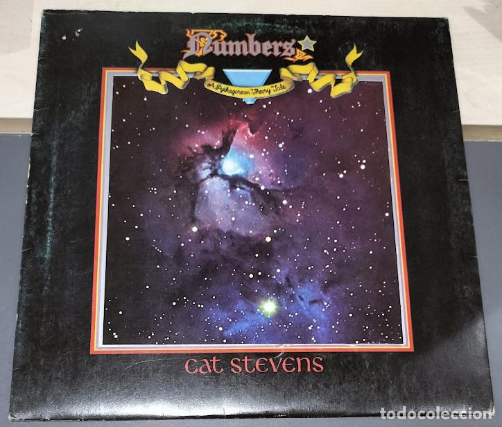 Discos de vinilo: Cat Stevens &lrm;- Numbers - LP Island Records &lrm;ref. 89680-I. Ed. espa&ntilde;ola 1975.