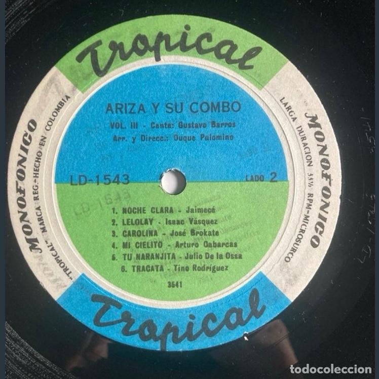 Discos de vinilo: Ariza y su Combo LP ORIGINAL - Foto 4