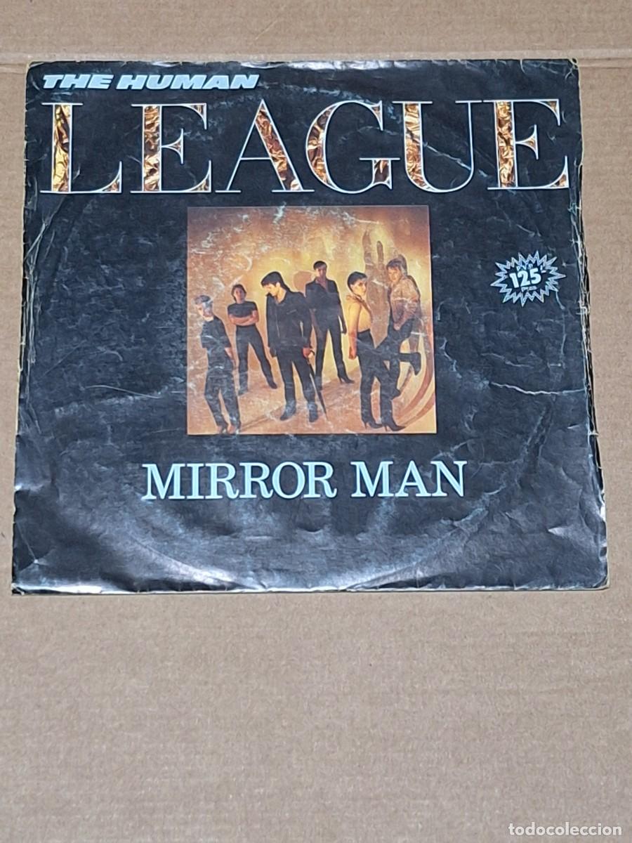Discos de vinilo: The Human League &lrm;&ndash; Mirror Man 7 single Virgin &lrm;&ndash; B-104828