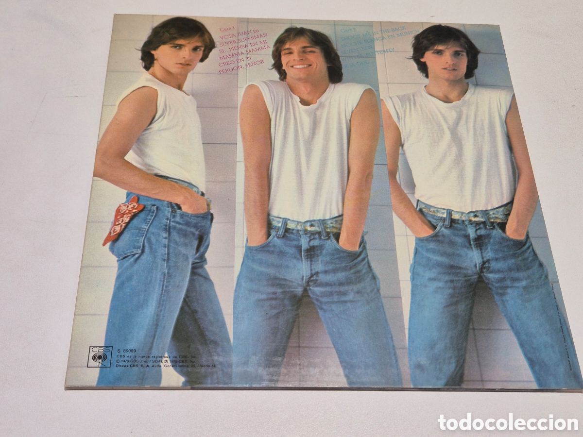 Discos de vinilo: Vinilo y Poster Chicas! . Miguel Bose - Foto 2
