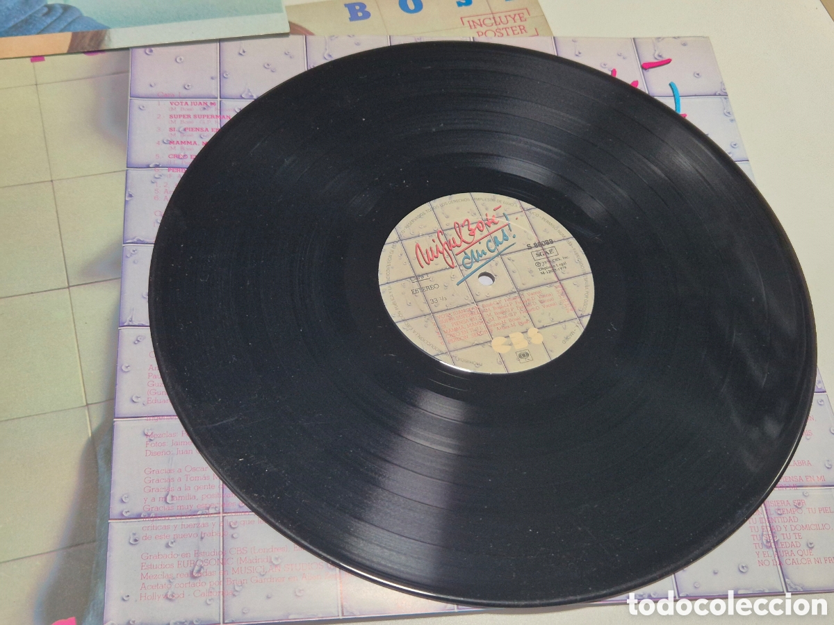 Discos de vinilo: Vinilo y Poster Chicas! . Miguel Bose - Foto 4