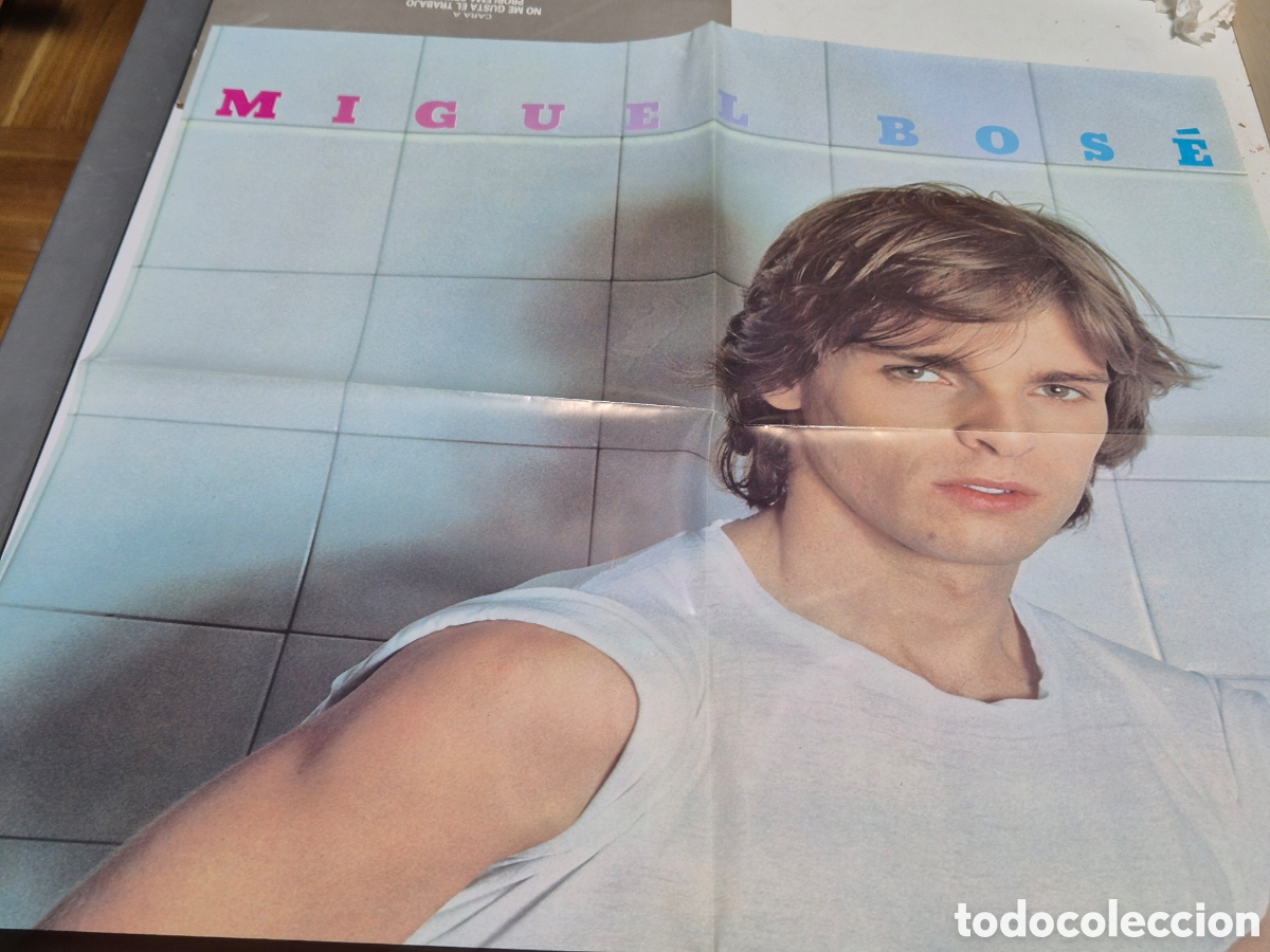 Discos de vinilo: Vinilo y Poster Chicas! . Miguel Bose - Foto 5