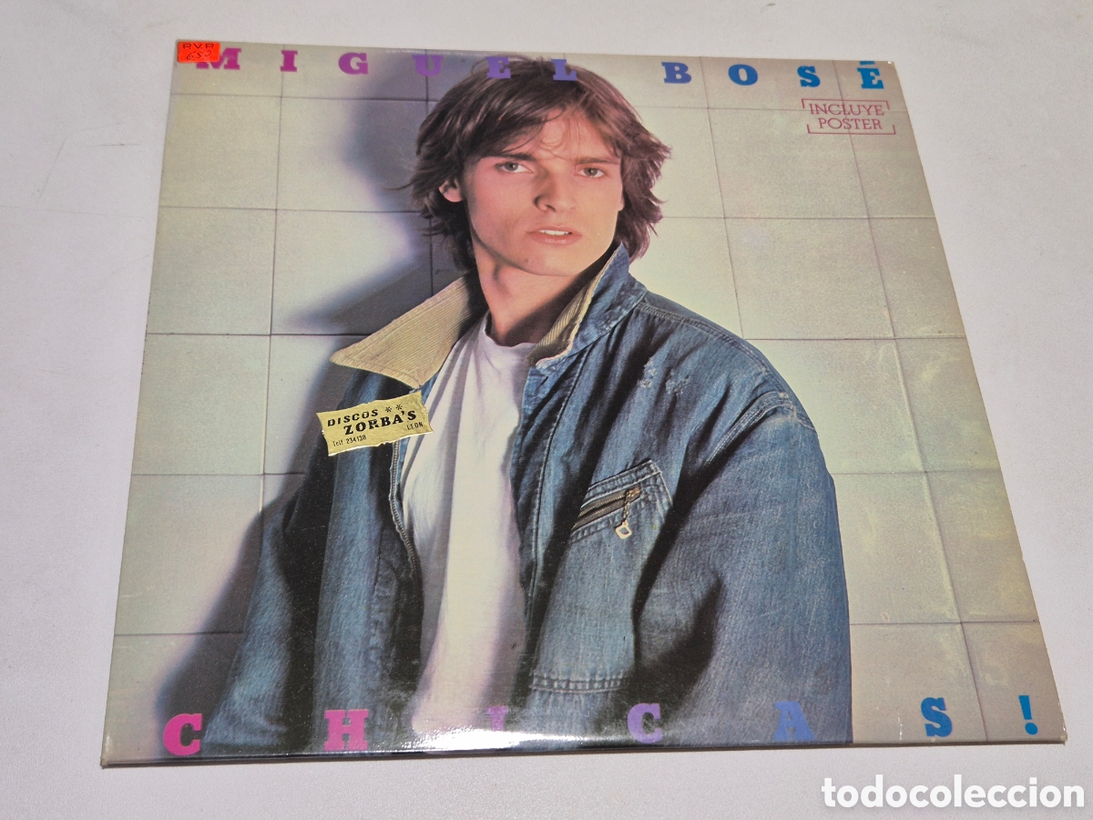 Discos de vinilo: Vinilo y Poster Chicas! . Miguel Bose - Foto 1
