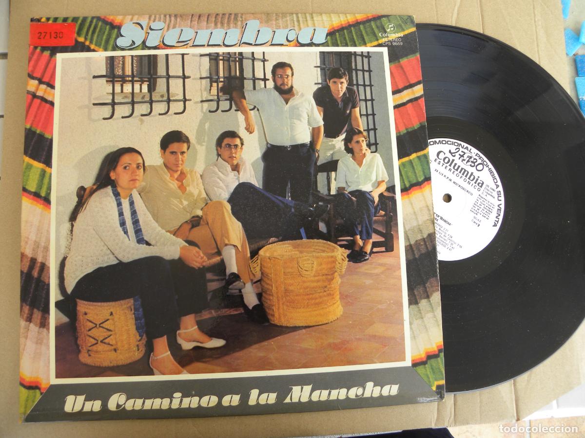 Discos de vinilo: SIEMBRA -UN CAMINO A LA MANCHA -LP 1980