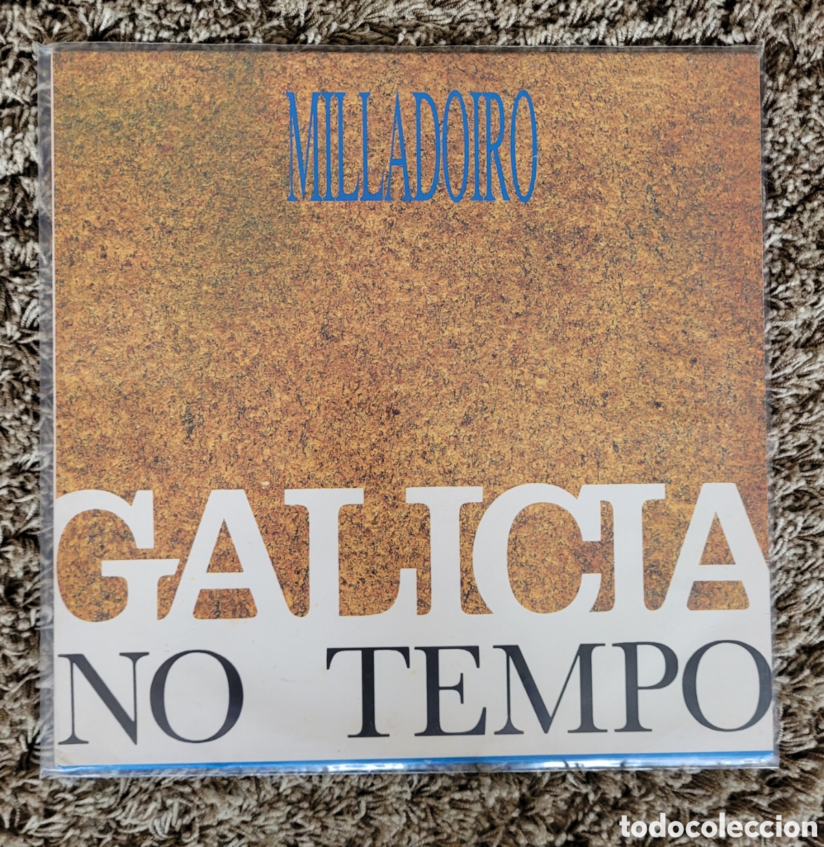 Discos de vinilo: Milladoiro Galicia no tempo LP 1990