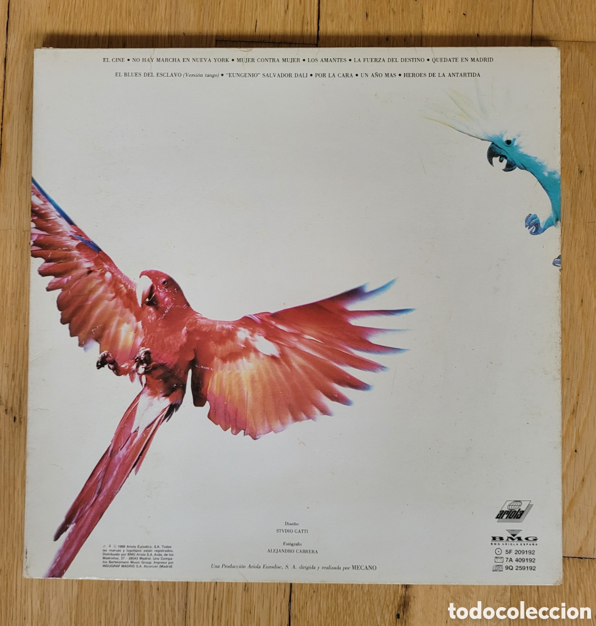 Discos de vinilo: Mecano Descanso Dominical LP Vinilo - Foto 10