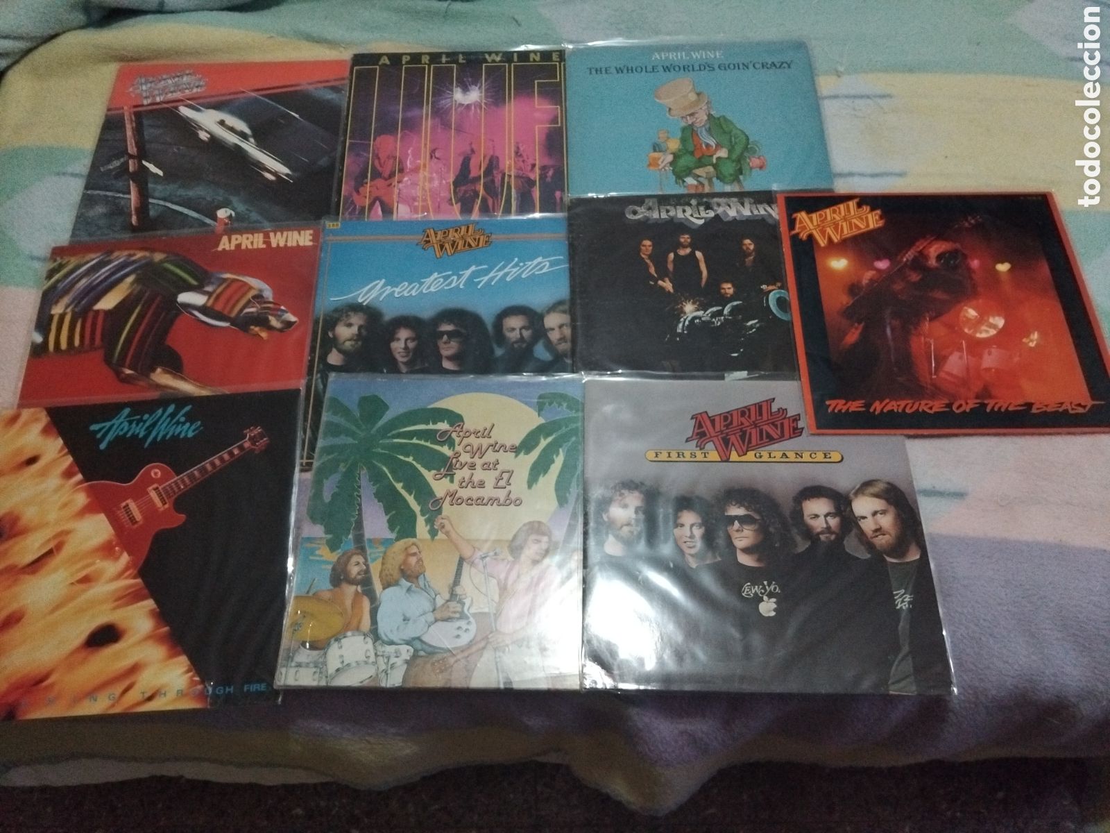 Discos de vinil: April Wine Lote 10 Lps