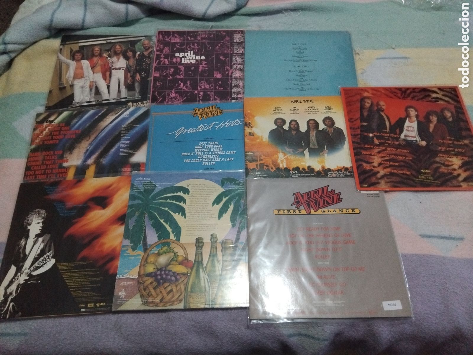Discos de vinilo: April Wine Lote 10 Lps - Foto 2
