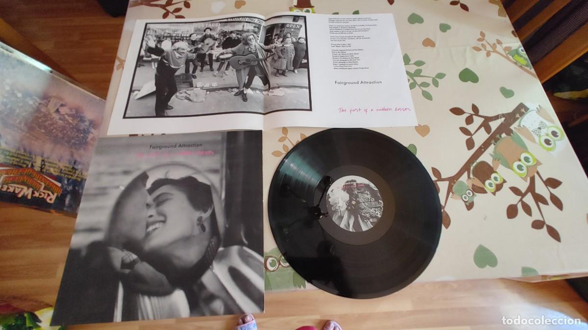 Discos de vinilo: FAIRGROUND ATTRACTION-LP THE FIRST OF A MILLION KISSES-ENCARTE LETRAS-NUEVO