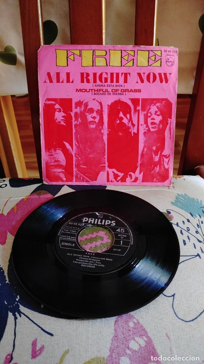 Discos de vinilo: FREE-SINGLE ALL RIGHT NOW