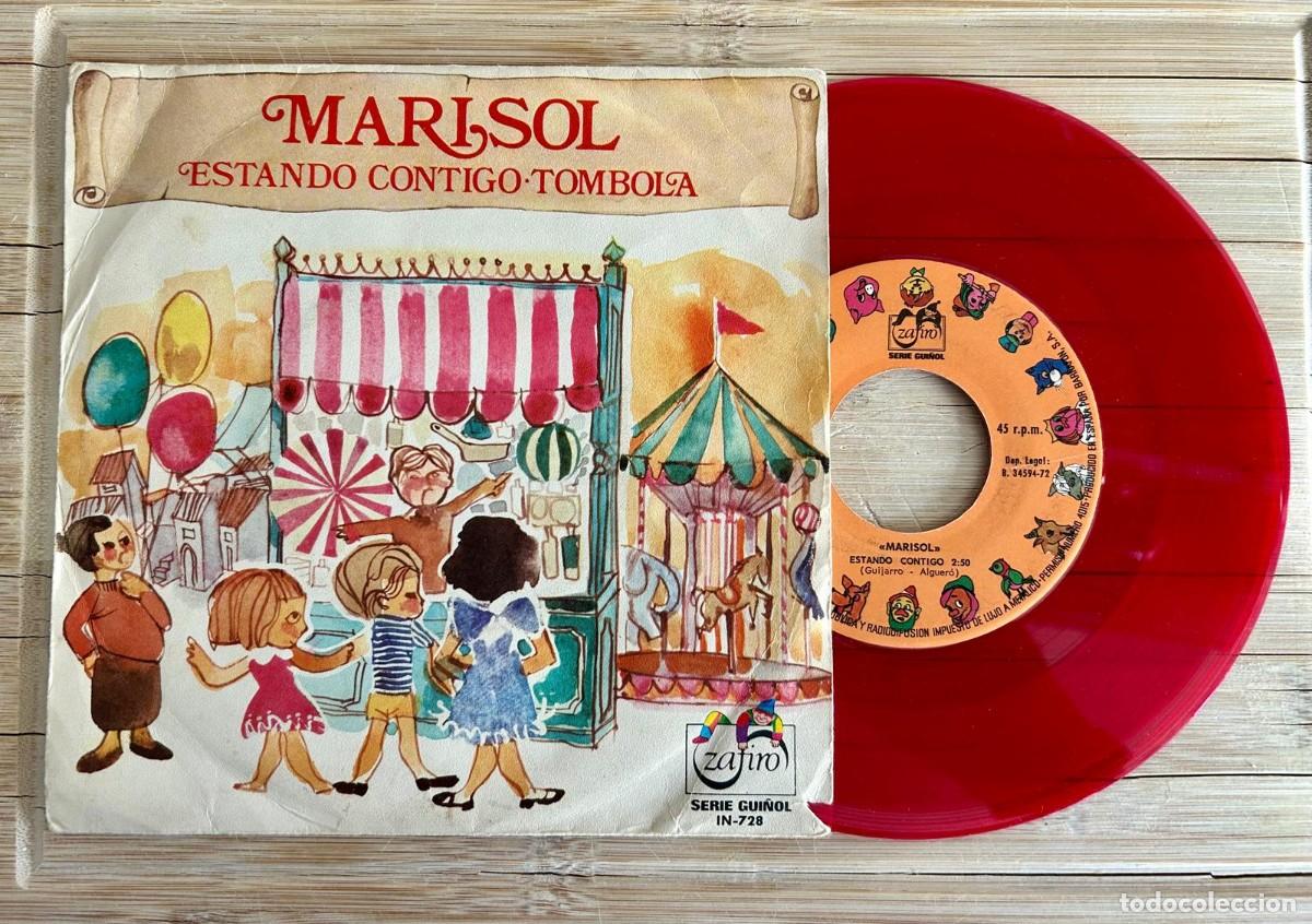 Discos de vinilo: MARISOL - T&Oacute;MBOLA - VINILO ROJO - Foto 1