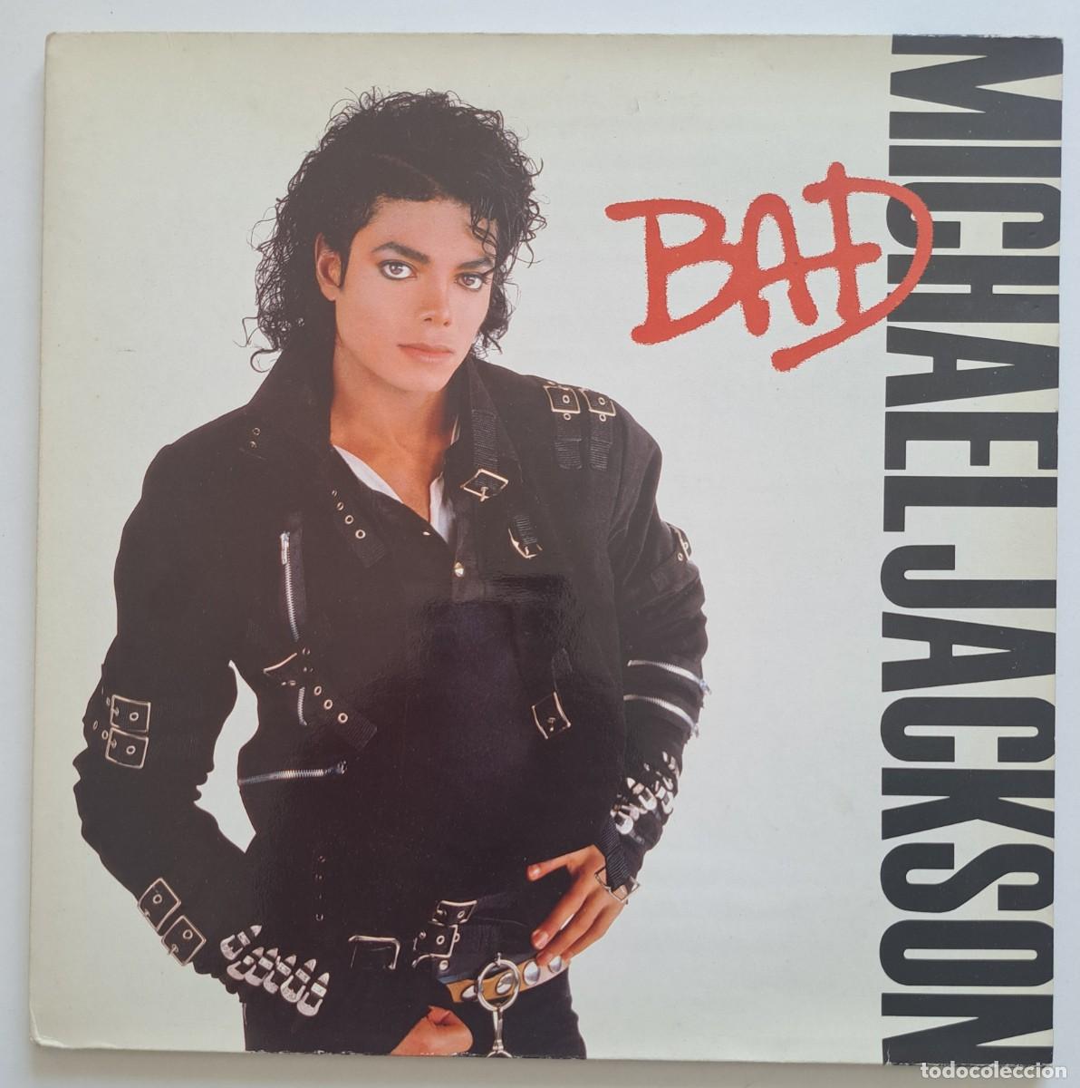 Discos de vinilo: MICHAEL JACKSON - BAD (CARPETA ABIERTA) - EPIC &ndash; EPC 450290 1 (SE) - SPAIN 1987