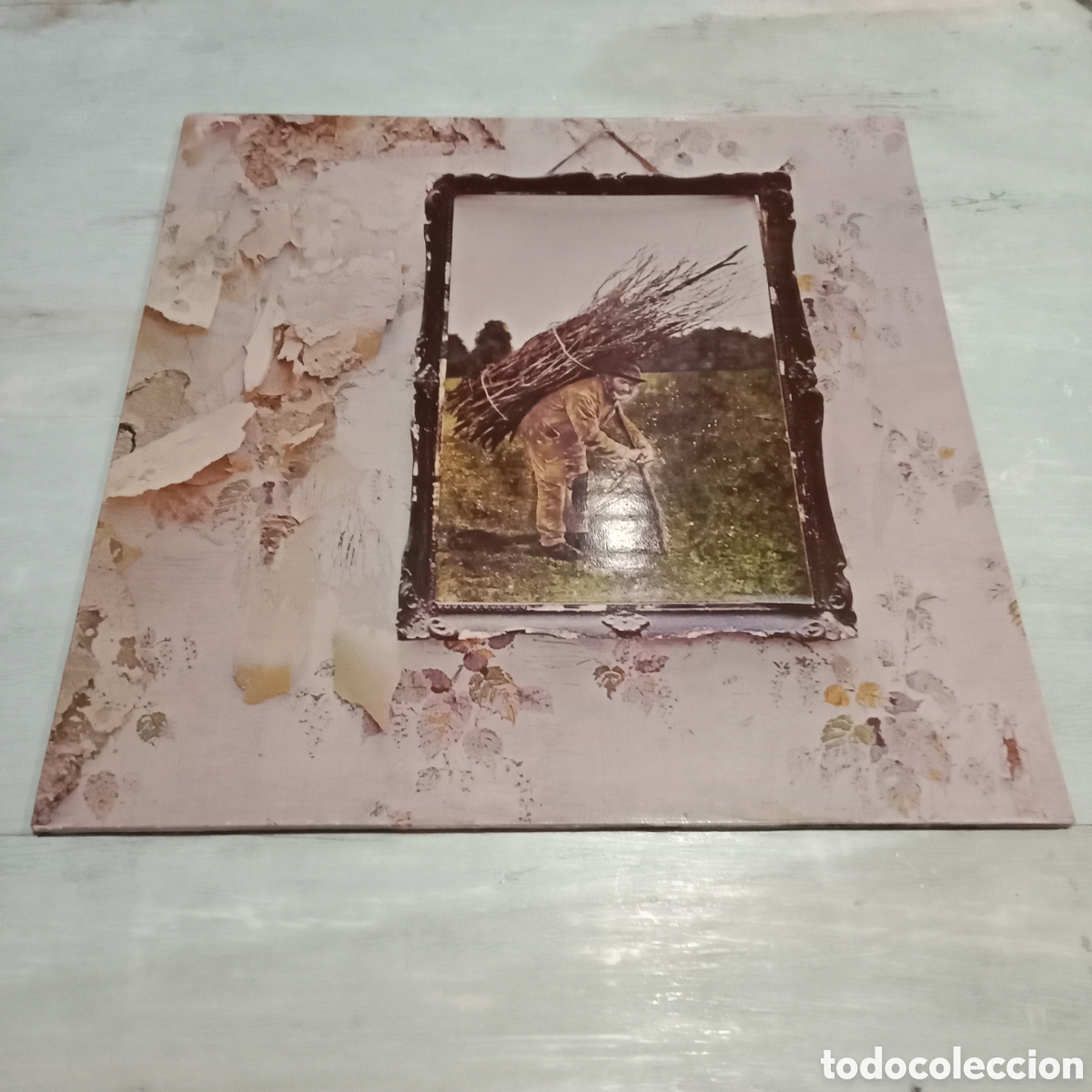 Discos de vinilo: LED ZEPPELIN - IV - LP GATEFOLD - Foto 1