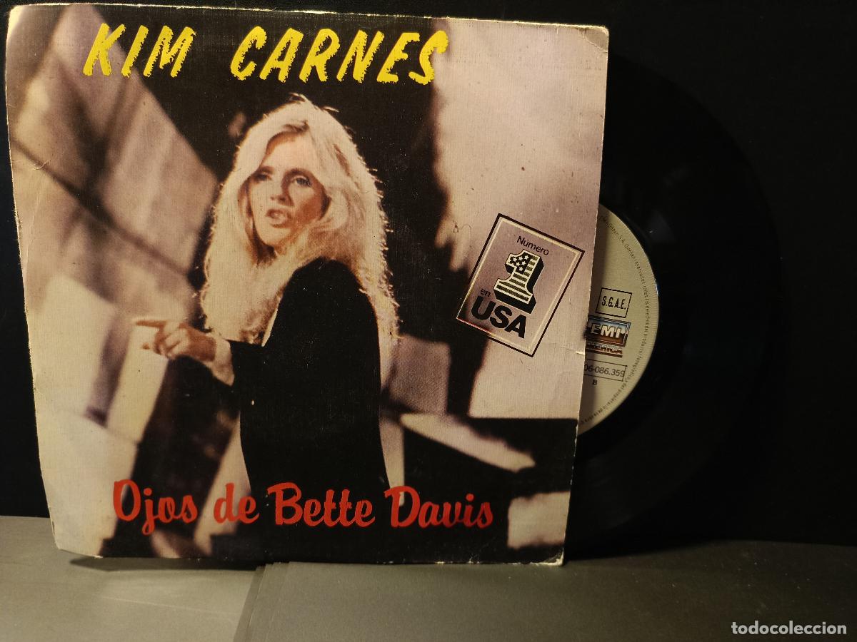 Discos de vinilo: KIM CARNES - BETTE DAVIS EYES (LOS OJOS DE BETTE DAVIS) - SINGLE - 1981 PEPETO