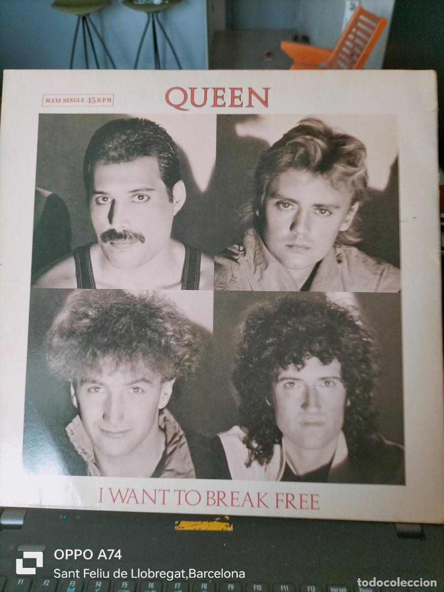 Discos de vinilo: RAR MAXI 12. QUEEN. I WANT TO BREAK FREE. MADE IN SPAIN.