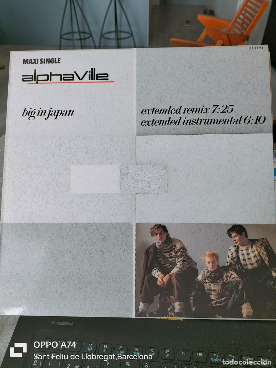 Discos de vinilo: RAR MAXI 12. ALPHAVILLE. BIG IN JAPAN. MADE IN SPAIN