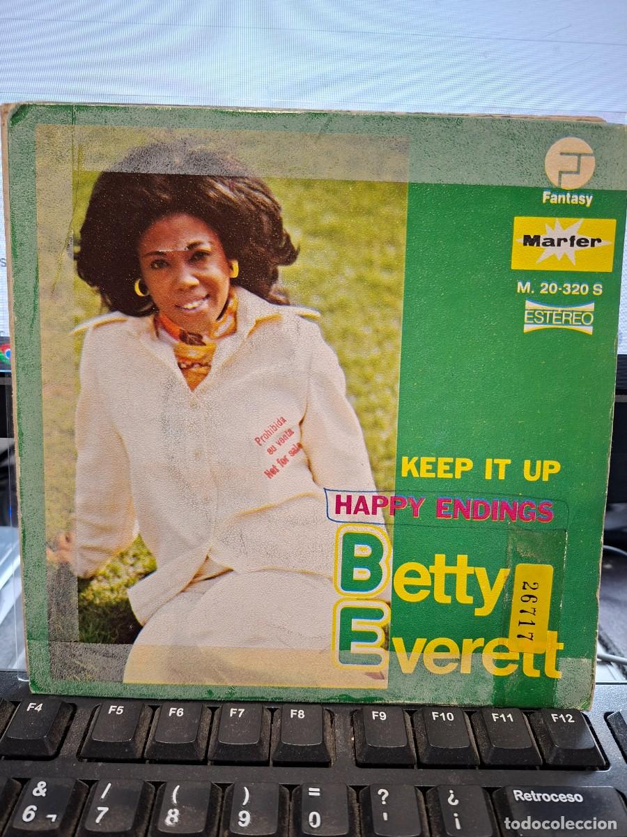 Discos de vinilo: BETTY EVERETT - KEEP IT UP - SINGLE DE VINILO - C-67 - Foto 1