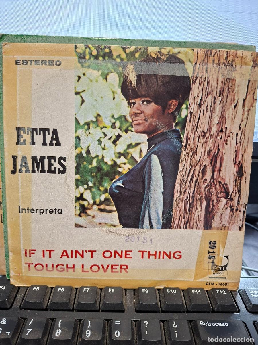 Discos de vinilo: ETTA JAMES - IF IT AIN'T ONE THING - SINGLE DE VINILO - C-67