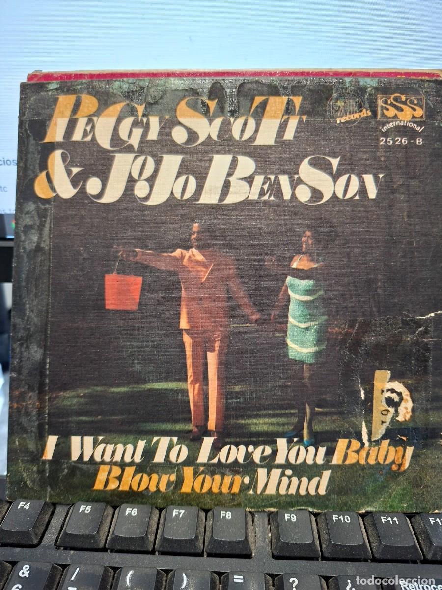 Discos de vinilo: PEGGY SCOTT & JO JO BENSON - I WANT TOLOVE YOU BABY - SINGLE DE VINILO - C-67