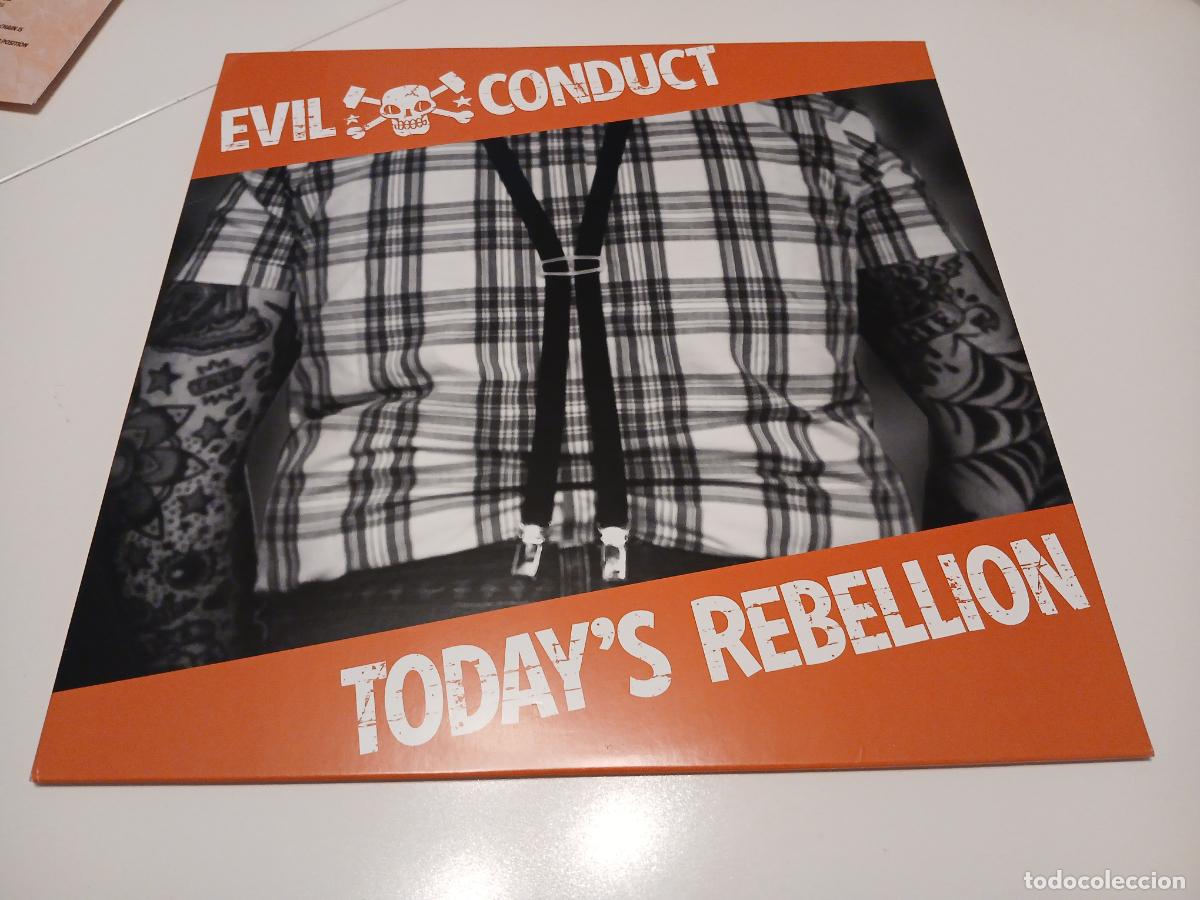 Discos de vinilo: Evil Conduct &lrm;&ndash; Today's Rebellion- (2014) LP disco vinilo