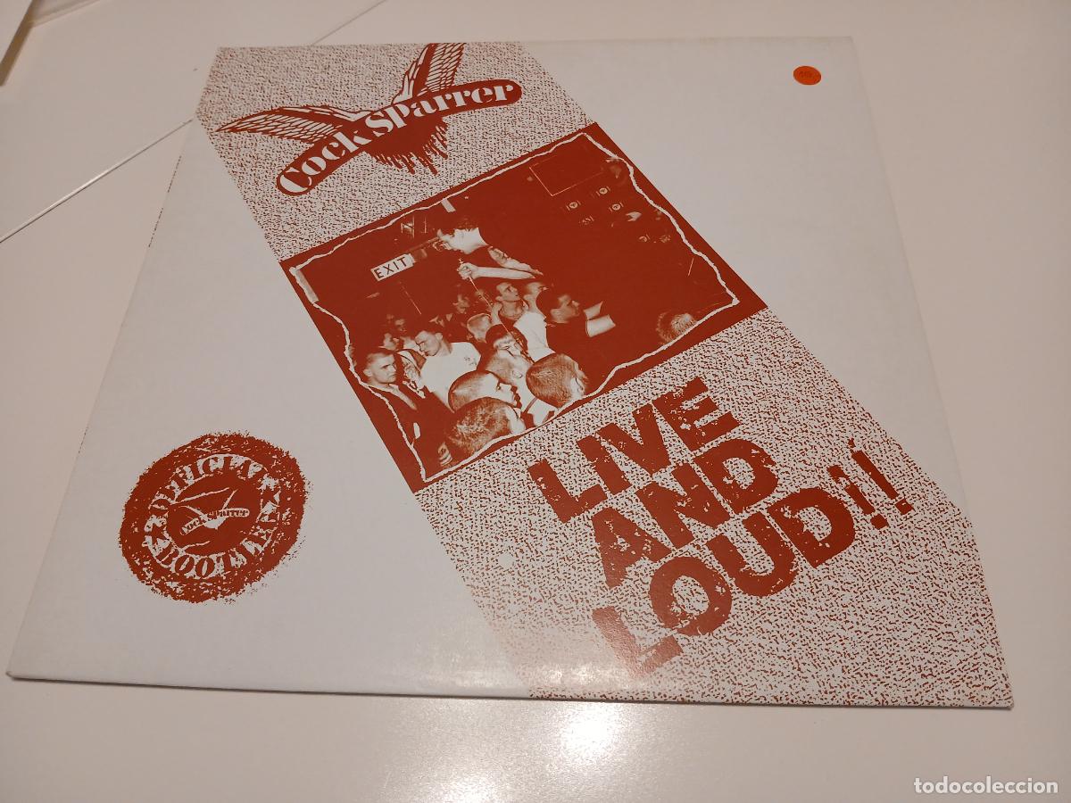 Discos de vinilo: Cock Sparrer &lrm;&ndash; Live And Loud!!- (1998) LP disco vinilo