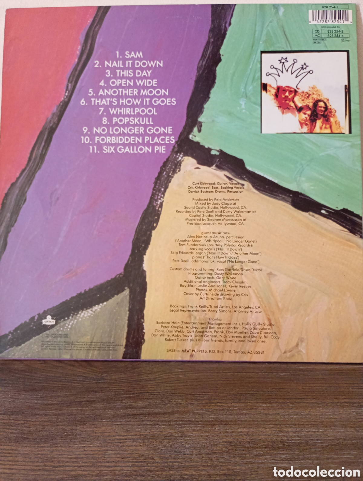 Discos de vinilo: Meat Puppets, Forbidden places 1991. - Foto 2